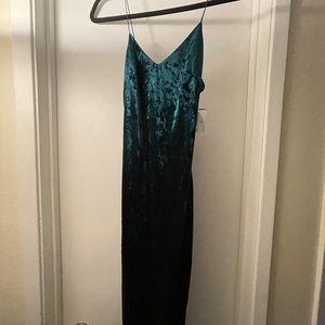 (NWT) Velvet Green Dress from Windsor